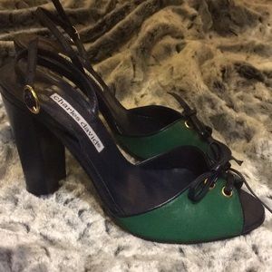 Charles David slingback heels 🌍🌊🍏